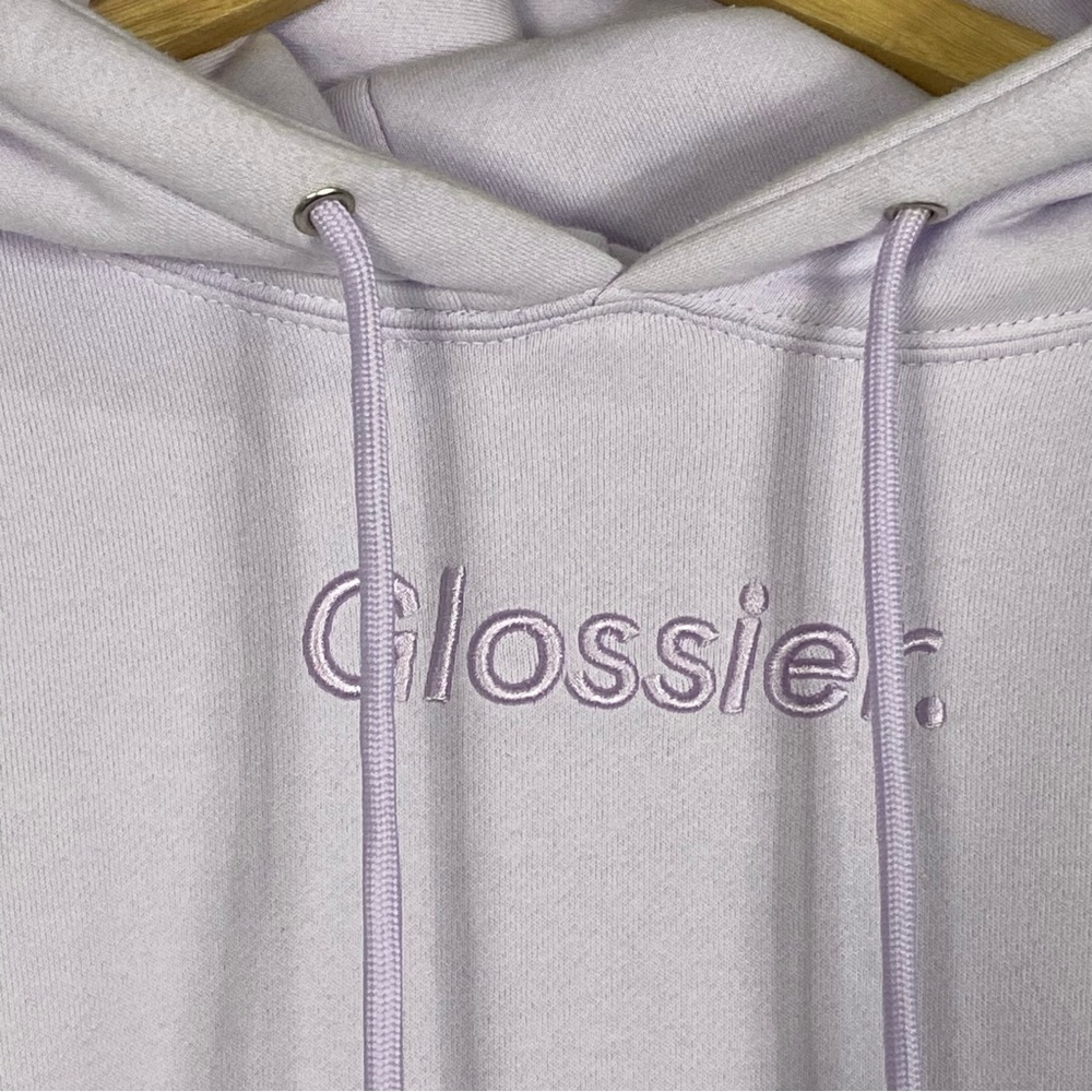 GLOSSIER Lavender Oversized Hoodie - Picture 4 of 10